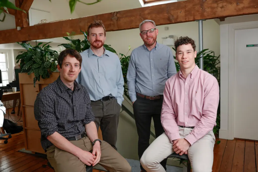 Energy Management Team - four men facing the camera