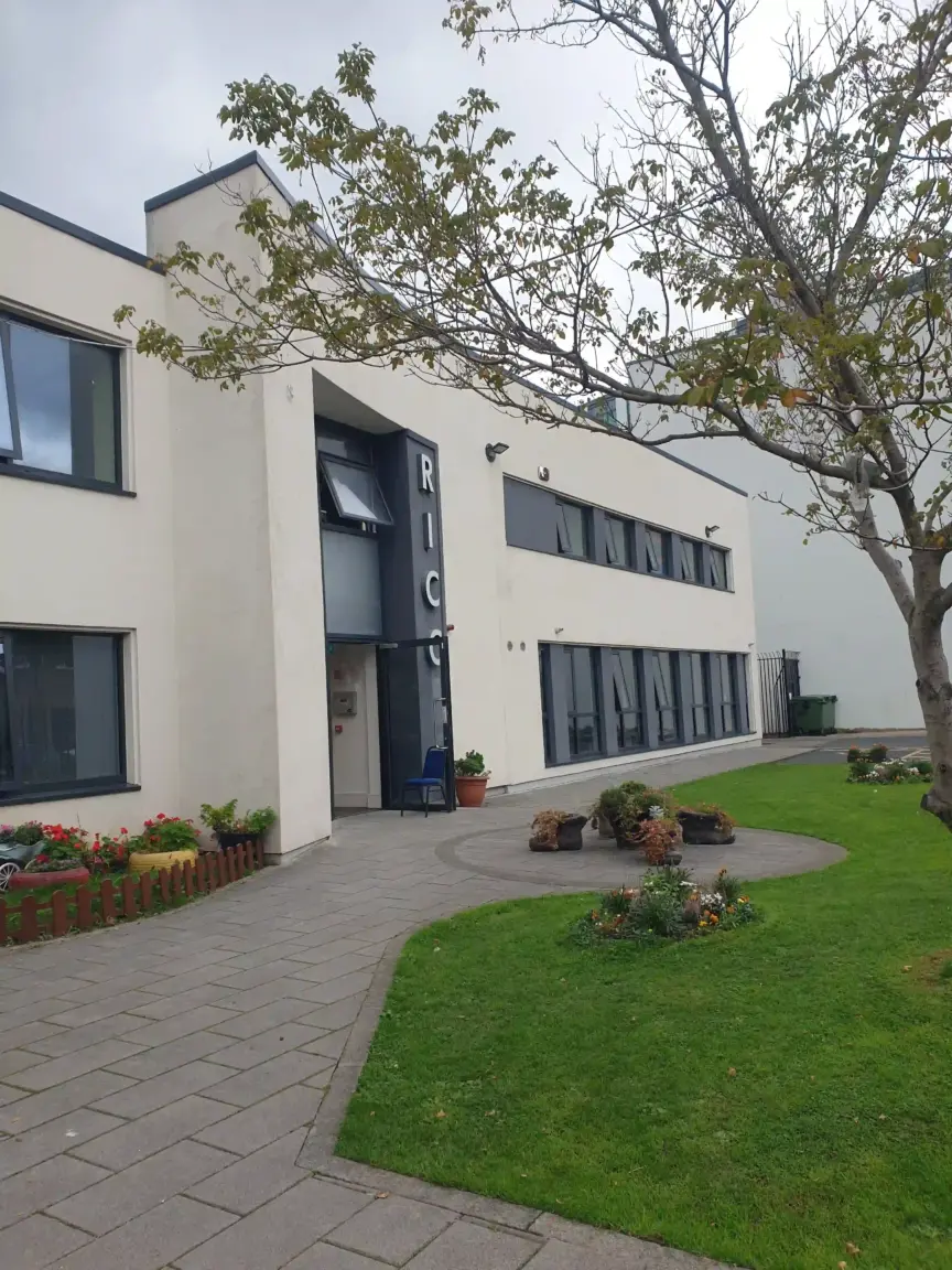 Photo of the front of the Ringsend and Irishtown Community Centre.
